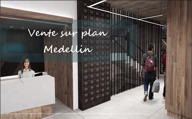 Poblado Medellín – Vente sur plan
